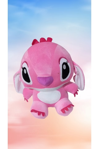 Lilo Ve Stitch Peluş Sevimli Oyuncak 35 Cm PEMBE