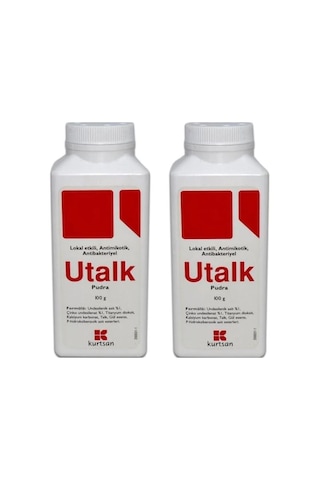 Utalk Antibakteriyel Pudra 2 x 100 G