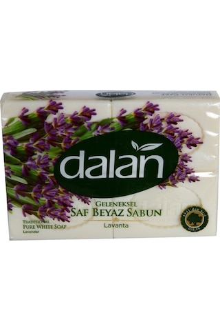 Dalan Geleneksel Saf Beyaz Lavantalı Katı Sabun 150 G 4^lü