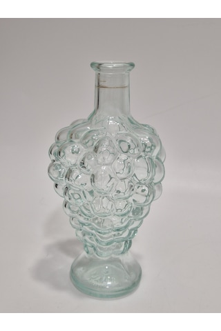 Vintage Üzüm Salkımı Görünümlü Cam Sürahi 500ml