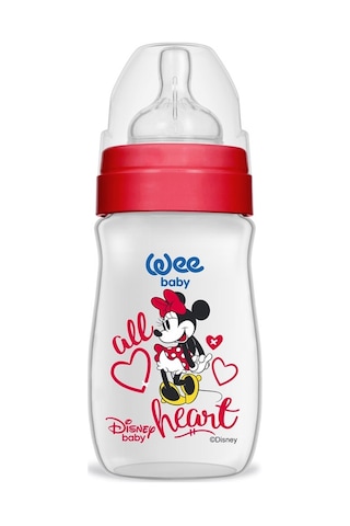 Wee Baby 189 Disney Mickey Ürün Seti Kırmızı Biberon Emzik