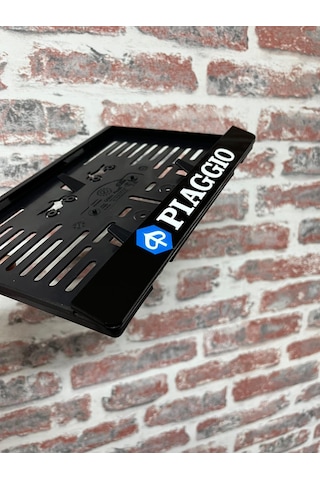 Pıaggıo Pleksi Motor Plakalığı