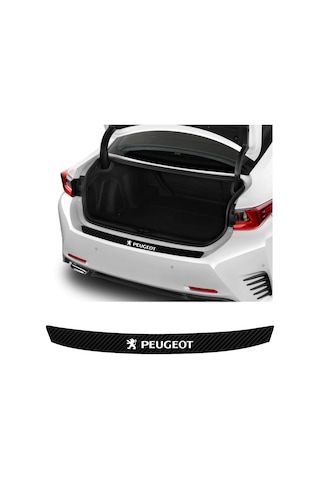 Peugeot Paertner Arka Tampon Bagaj Koruyucu Sticker