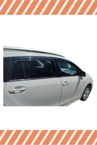 Toyota Verso 2010-2017 Modellerine Özel 4'lü Mügen Tip Cam Rüzgarlığı