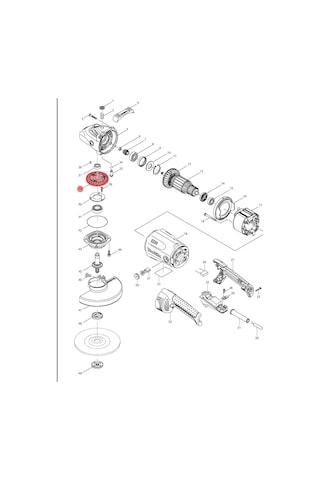 Makita GA7020 Dişli Ürün Kodu 227489-9