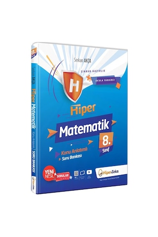 Hiper Zeka 8. Sınıf Hiper Matematik Konu Anlatımlı Soru Bankası -