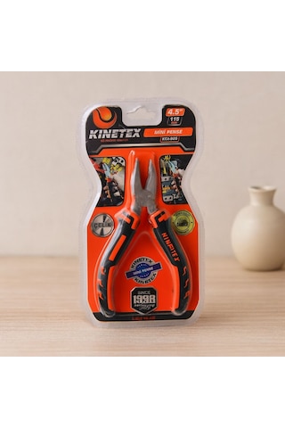 Vakumlu Mini Çelik Pense 115 Mm Yaylı
