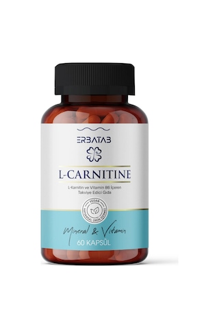 Erbatab L-karnitin 60 Kapsül