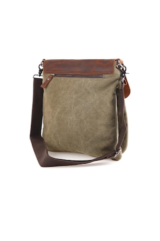 Ççs 31350 Kanvas Postacı Çantası Yeşil