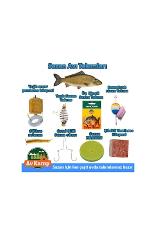 AvKamp Sazan Avcısı Olta seti 5000
