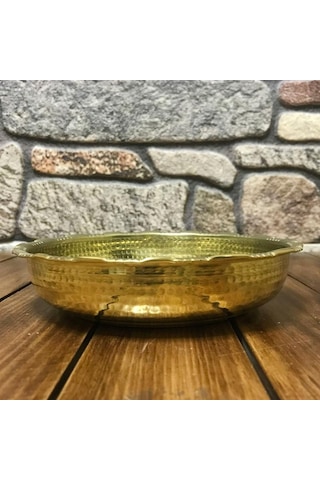 Pirinç Hamam Tası 18 Cm Pirinç