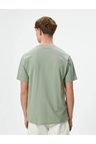 Koton Erkek T-shirt Yeşil 4sam10050hk 24yy59002798 Y59210 Yeşil