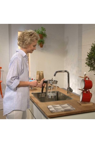 Hansgrohe Focus Tek Kollu Evye Bataryası Krom 31820000