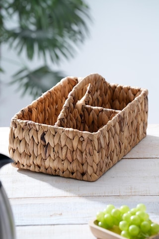 Acar Wicker Hasır Kaşıklık Düzenleyici - 30 Cm