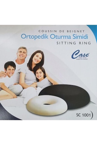 Luxury Visco Ortopedik Oturma Minderi Oturma Simidi Basur Hemoroi