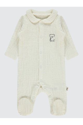 Civil Baby Bebek Patikli Tulum 1-9 Ay Ekru