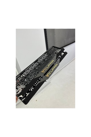 Cupra Model Takmatik Pleksi Plakalık Antrasit Siyah Bronz Logo - 852881185