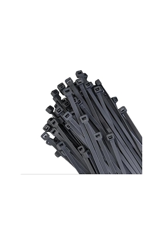 Sgs 4609 Cırt Kelepçe 3.6x300 Siyah 100 Lü Paket 3.6x300