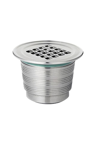 Teltree 304 Paslanmaz Çelik Kahve Kapsülü Seti - Tek Kapsül, Kaşık Ve Fırça İle Sürekli Kullanım, Nespresso Makineleri İçin Değiştirme Ürünü Diğer