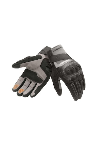 Tucano Urbano Mrk3 Yazlık Korumalı Motosiklet Eldiven Koyu Gri