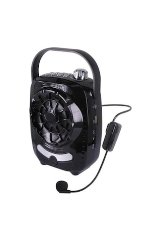 Luxury, Kafa Mikrofonlu Mini Rehber Anfisi, Kablolu Kafa Mikrofonlu Bluetooth Hoparlör, Usb Li Müzik Çalar