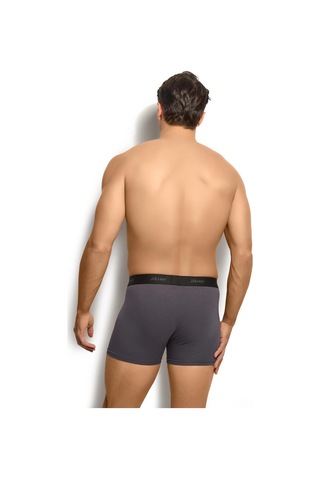 Jiber Erkek Füme Modal Pamuklu Boxer 321-Füme