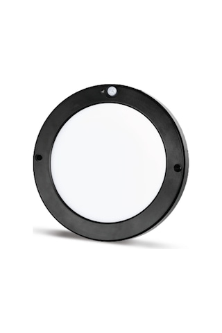 Noas 18w Beyaz Işık Siyah Kasa Sıva Üstü Yuvarlak Sensörlü Led Panel Yl14-1810-s