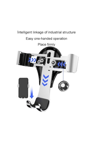 Tongxida Arabaya Güvenli Manyetik Telefon Tutucu Audi A3/s3 Standı Siyah 1 Adet