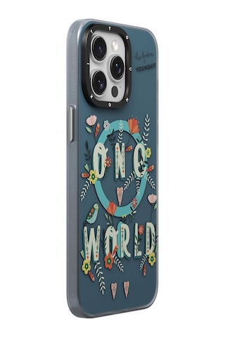 Apple Uyumlu iPhone 14 Pro Max Kılıf Magsafe Özellikli Bee Brown Youngkit Colorful Life Serisi Turkuaz