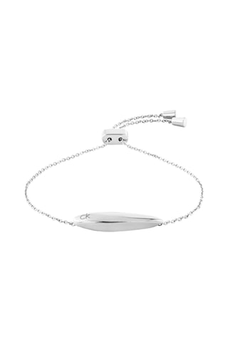 Calvin Klein Ckj35000823 Kadın Bileklik Metalik Gri