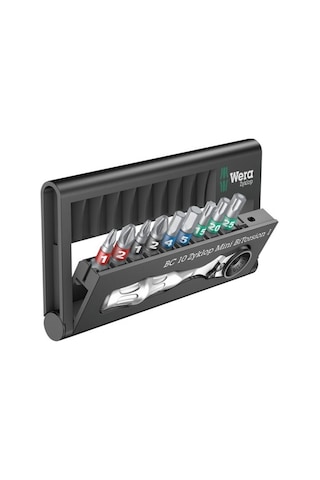 Wera Bit-Check 10 Zyklop Cırcırlı Bitorsion 1 Bits Seti 05057418001