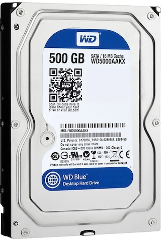 WD Blue 5WD WD5000AAKX 500 GB 3.5" 7200 RPM 16 MB SATA 3 HDD
