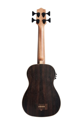 Kala U-bass Şeritli Abanoz Elektro Akustik Mini Bas Gitar