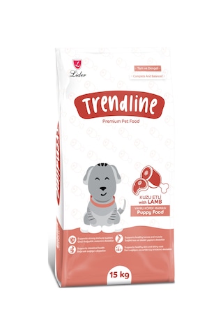 Trendline Kuzu Etli Yavru Köpek Maması 15 Kg