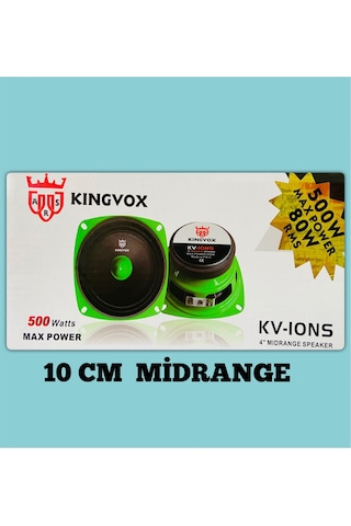 Kıngvox Kv-10 Ns 10 Cm Midrange Takım