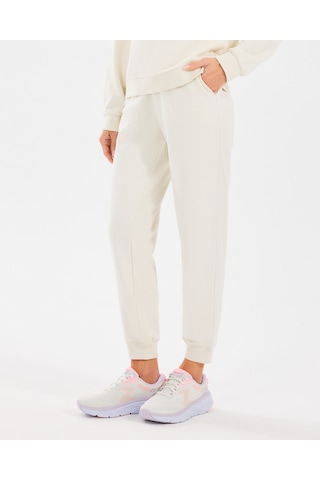 Skechers W Essential Jogger Sweatpant Kadın Offwhite Eşofman Altı S242118-102 Beyaz