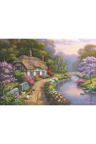 Puzmooyuncak Anatolian Söğütlü Konak 260 Parça Puzzle (Willow Glen Estate)