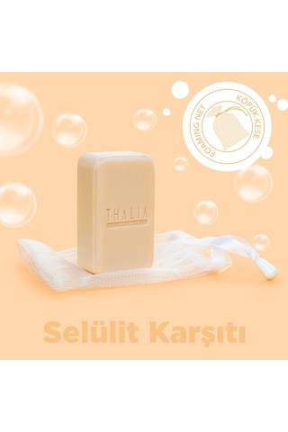 Thalia Ginseng & Caffeine Özlü Selülit Karşıtı Lifli Sabun 140 G