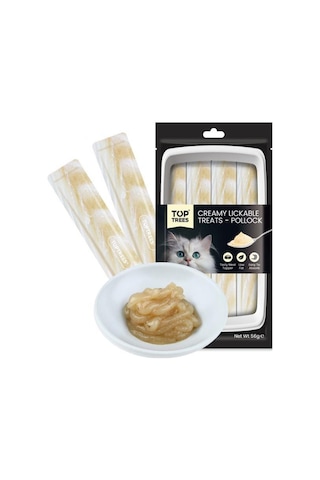 Top Trees Morina Balığı Yetişkin Kedi Ödül Maması  4 x 14 G