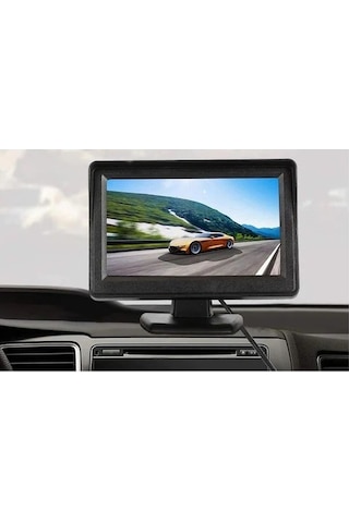 Rose 4.3 İnç Monitör Araç Geri Görüş Park Kamerası Seti