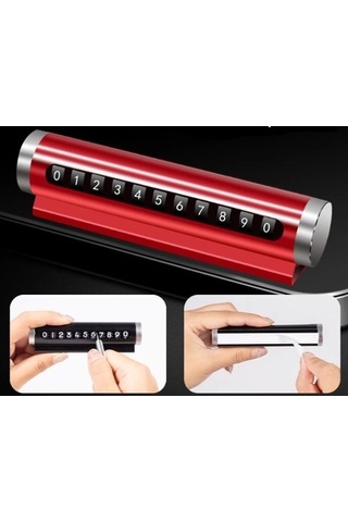 Çevirmeli Ayarlı Torpido Üstü Silindir Numaratör Çok Renkli