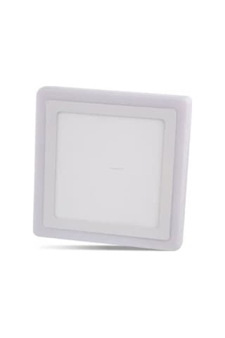 Elektrikhouse 24 Watt Sıva Üstü Kare Panel Led Spot Beyaz Işık Beyaz