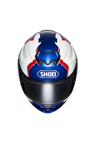 Shoeı Gt-Air 3 Realm Tc-10 Motosiklet Kaskı Beyaz - Kırmızı - Mavi 2XL