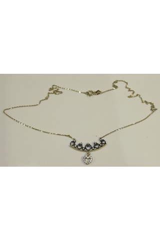 8 Ayar Altın Kolye-2 44 Gm-44 Cm-Zincirde Altındır