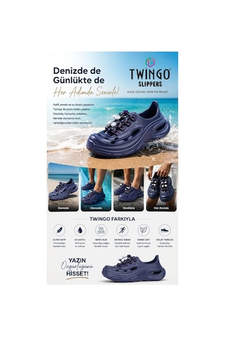 Twingo Eva Hafif Günlük Deniz & Spor Ayakkabısı Unisex Lacivert