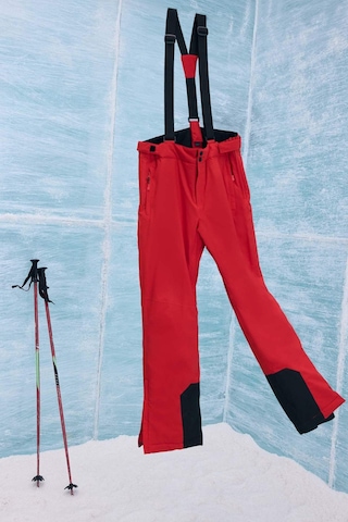 Defacto Regular Fit Fermuarlı Su Geçirmez Kayak Pantolonu D0011ax25wnrd296 Kırmızı-rd296