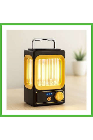 Vaveni Nostalji Solar Lamba - Usb Şarjlı 1500mah Arz