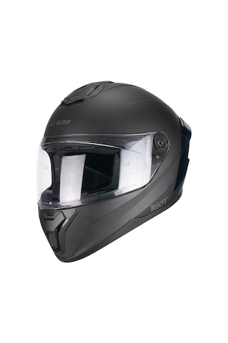 Cgm 330a Rıot Sport Kapalı Spoyler Kask Siyah