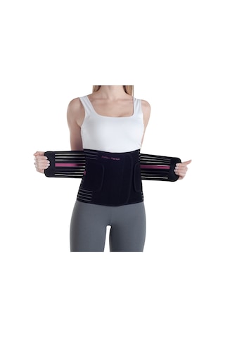 Owli Bamboo Premium Extra Sıkılık Kemeri Siyah