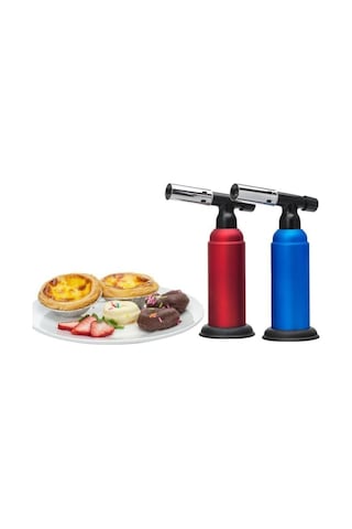 Hainz Köln Bs-850 Pürmüz Torch Çift Çıkışlı Bütan Gaz Kırmızı